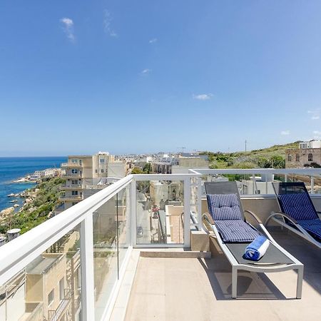 Appartement Lux Sea Front Penthouse With Breathtaking Views In St Pauls By 360 Estates à San Pawl il-Baħar Extérieur photo