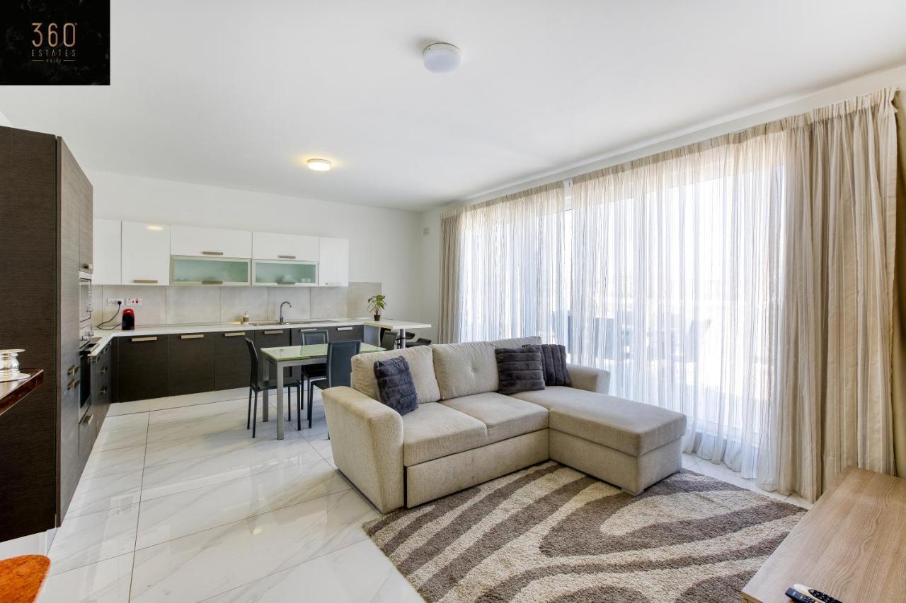 Appartement Lux Sea Front Penthouse With Breathtaking Views In St Pauls By 360 Estates à San Pawl il-Baħar Extérieur photo